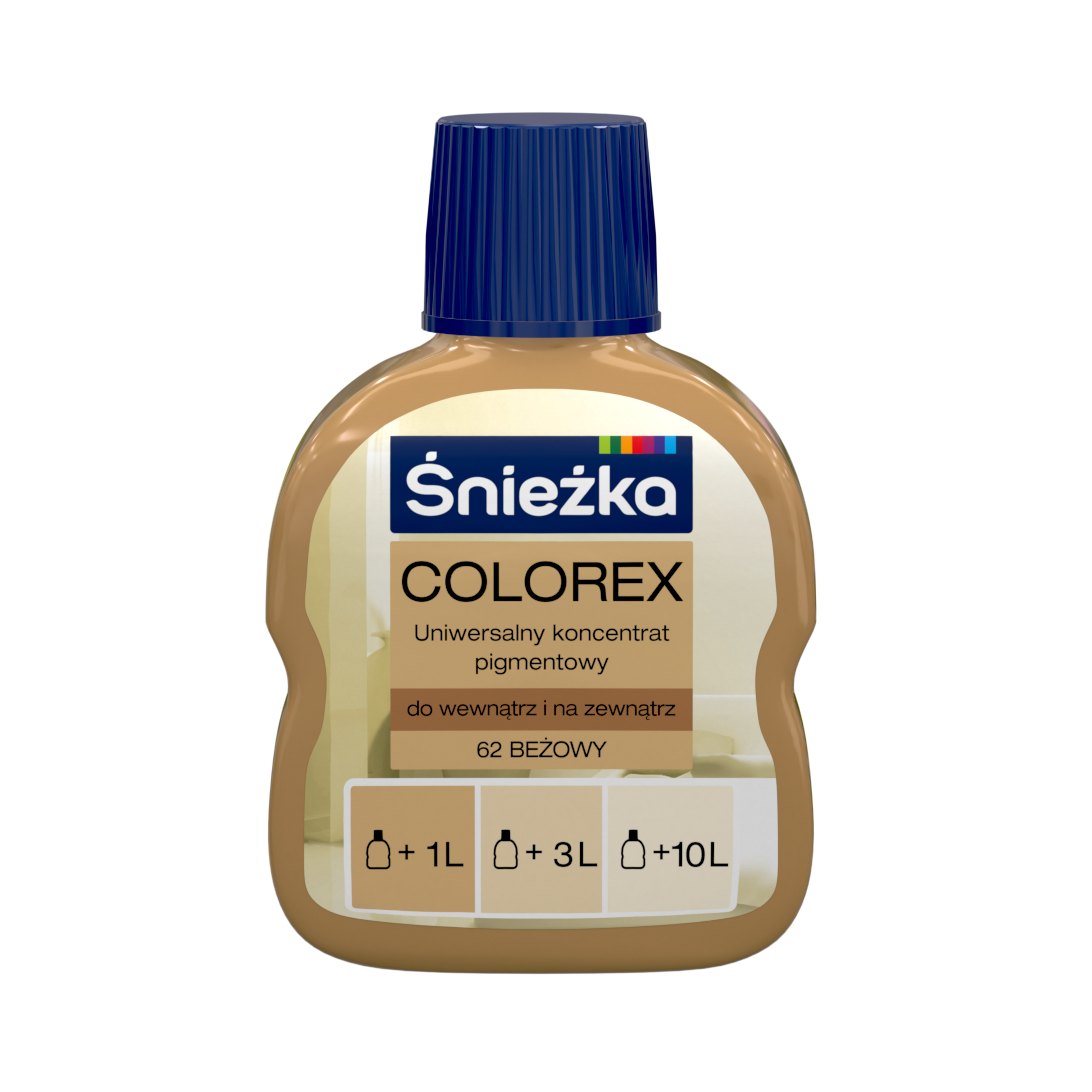 COLOREX, Nr 62,  0.1L, bej, colorant, int.-ext.