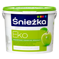 EKO-SNIEZKA , 3 L, vopsea emulsie bz.acril