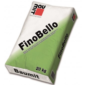 Baumit Fino Bello 20kg(Glet extrafin de ipsos 0-6 mm), 0.8 kg/m2/mm(54)