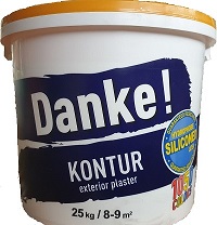 DANKE!  KONTUR FINE  Baza alba,  25 kg$