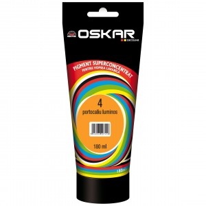 OSKAR Pigment Concentrat  4,  30 ml, portocaliu lumin, Int