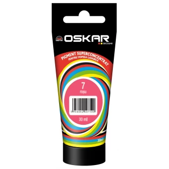 zzOSKAR Pigment Concentrat  7,  30 ml, rosu, Int