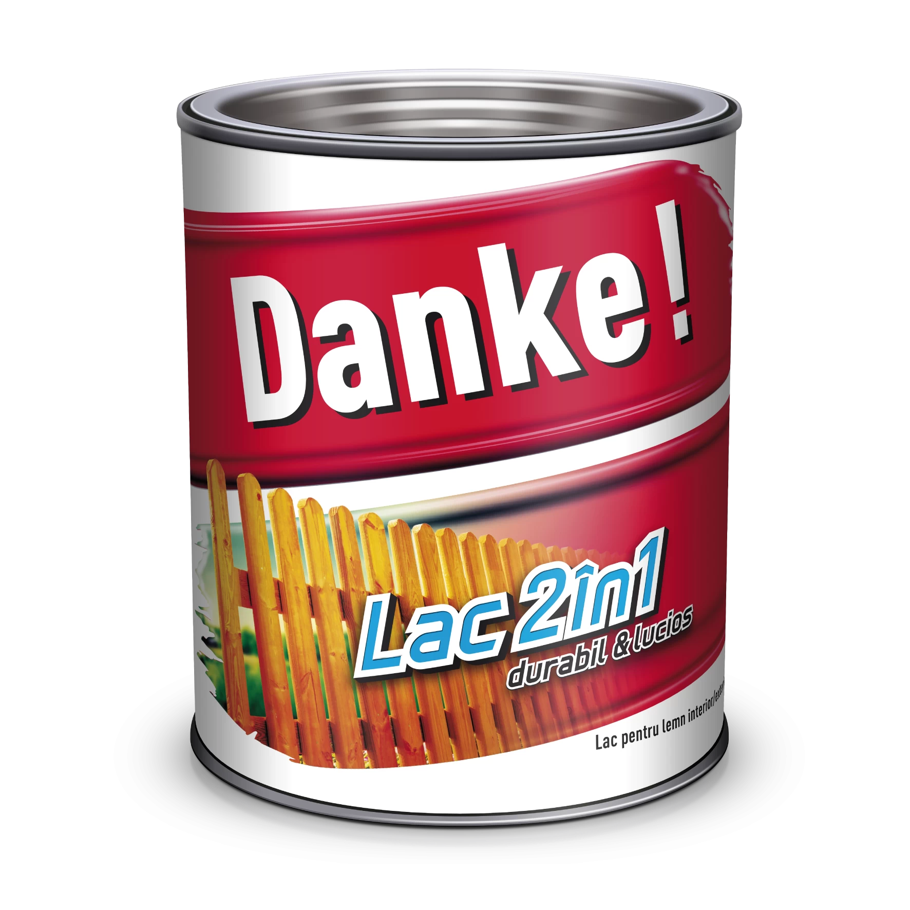 DANKE LAC COLORAT 2IN1, 0.75L, CASTAN