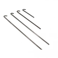 Suspensie pt tavan,  L=125 mm, cu carlig,  4mm