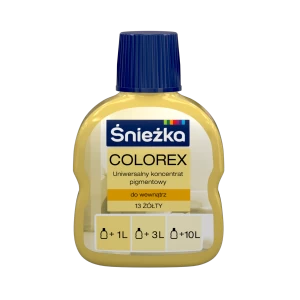 COLOREX, Nr 13,  0.1L, galben, colorant, int.