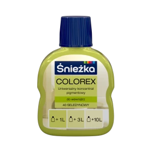 COLOREX, Nr 40,  0.1L, ca salata verde, colorant, int.
