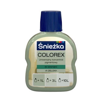 COLOREX, Nr 41,  0.1L, verde deschis, colorant, int.