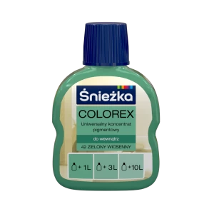 COLOREX, Nr 42,  0.1L, verde, colorant, int.