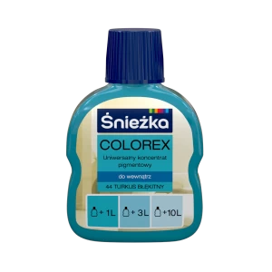 COLOREX, Nr 44,  0.1L, peruzea albastra, colorant, int.