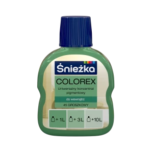 COLOREX, Nr 45,  0.1L, ca mazarea verde, colorant, int.