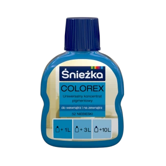 COLOREX, Nr 52,  0.1L, albastru deschis, colorant, int.-ext.