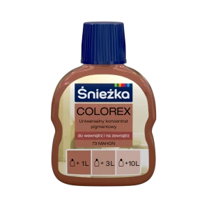 COLOREX, Nr 73,  0.1L, mahagon, colorant, int.-ext.