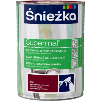 Supermal, 0,8 L, visinie, vopsea email F595 Supermal, 0,8 L, visinie, vopsea email F595
