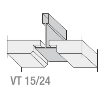 TAVAN     - SAHARA TEGULAR , 600x600x15 mm,  ( 14 buc, 5,04m2)