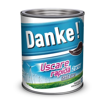 zzEMAIL DANKE 2.5L, maro ciocolatiu, ext./int. uscare rapida