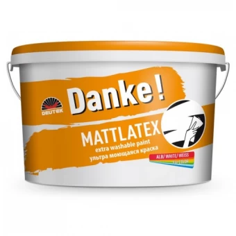 zzDANKE MATTLATEX 2.5L, interior/exterior, vopsea lavabila